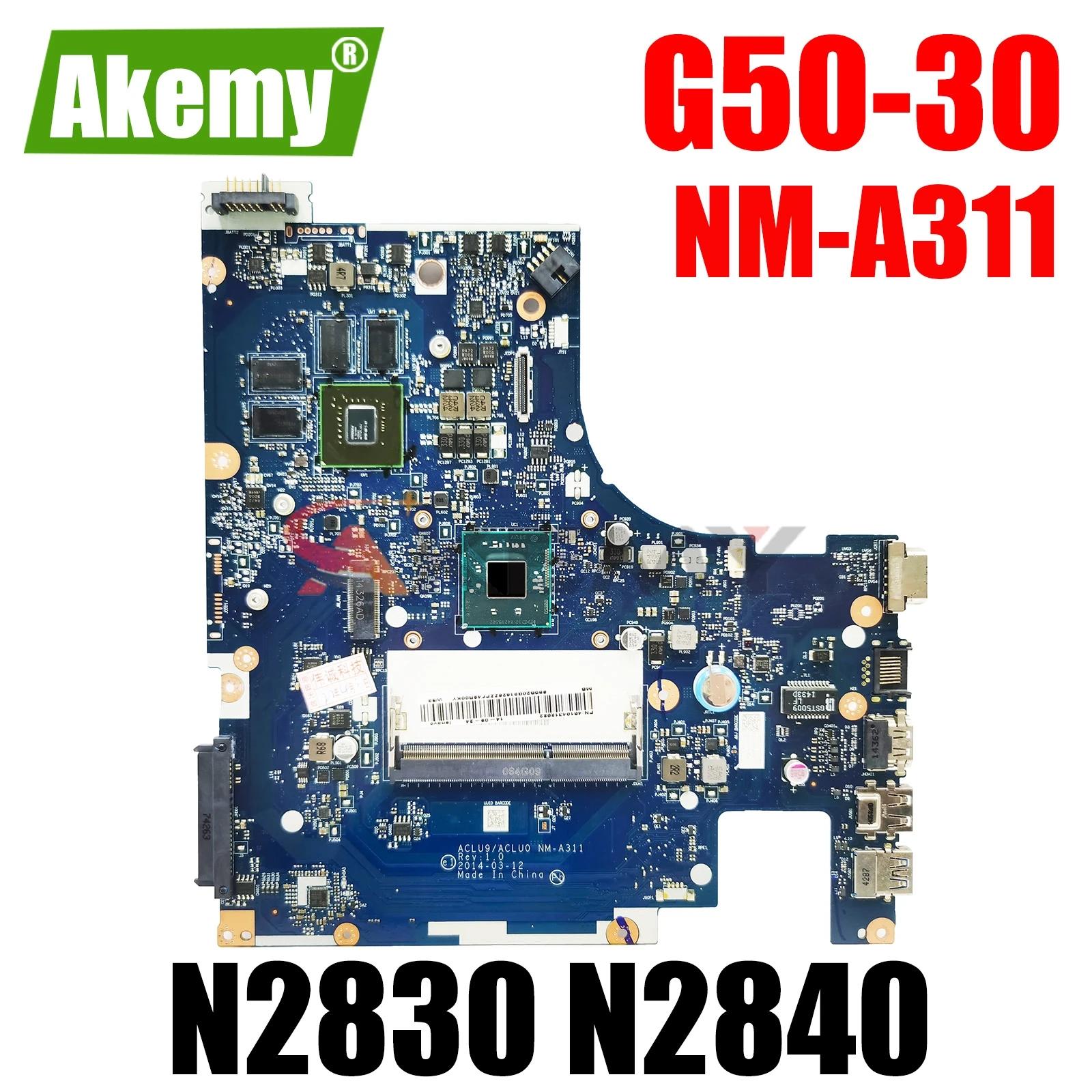 Lenovo Ideapad G50-30 Ʈ , N2830 N2840 CPU GT820M GPU κ, ACLU9 ACLU0 NM-A311 5B20G91632